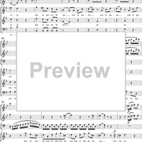 Notturno: "Mi lagnerò tacendo", K. 437 - Full Score