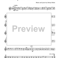 Music for Four, Collection No. 1 - Popular Christmas Favorites - Part 2 Flute, Oboe or Violin