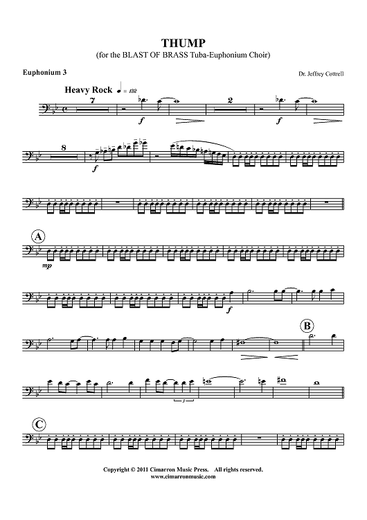 Thump - Euphonium 3 BC/TC