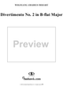 Divertimento No. 2 in B-flat Major, K137 - Viola