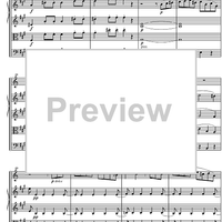 Quintet A Major KV581 - Score