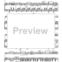 Three Songs - Piano Score