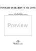 Tonight I Celebrate My Love