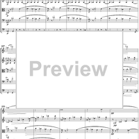 Quintet in C Major, Movement 1 - Score