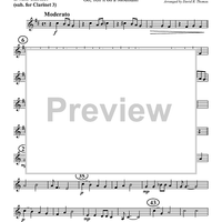 A Spiritual Christmas - Clarinet 3 in B-flat (op. Alto Cl.)