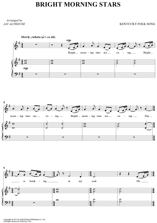 Bright Morning Stars