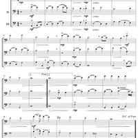 Trios and Quartets for Double Basses, Volume III