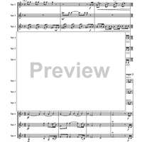 Canadian Fanfare - Score