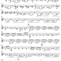 Violin Duet No. 12 in G Minor from "Twelve Easy Duets", Op. 10 - Violin 2