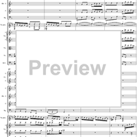 Brandenburg Concerto No. 1: Allegro - Score