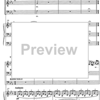 Sanctus Eb Major - Full Score