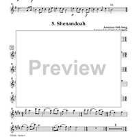 Arkansas Traveler Collection - for String Trio - Violin 1