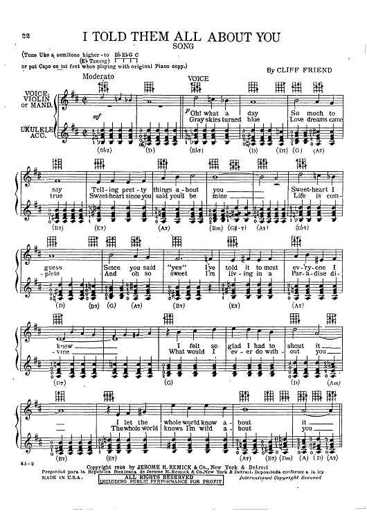 I Told Them All About You