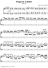 Fugue in A Minor, BWV944