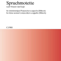 Spruchmotette - Choral Score