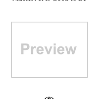 Master!  It is Good to Be