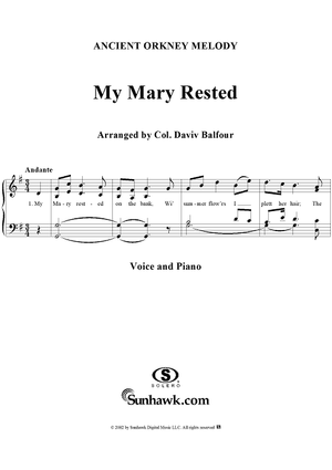 My Mary Rested