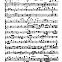 A Terpsichore - B-flat Clarinet 1
