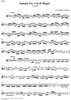Sonata No. 1 in D Major - Viola