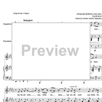 Mädchenlied Op.95 No. 6