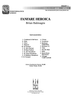 Fanfare Heroica - Score Cover