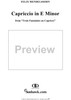 Trois Fantaisies ou Caprices, Op. 16, No. 2: Capriccio in E Minor