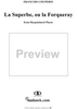 Harpsichord Pieces, Book 3, Suite 17, No. 1: La Superbe, ou la Forqueray