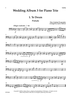 Wedding Album 3 for Piano Trio - Cello