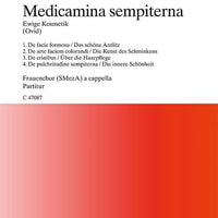 Medicamina sempiterna - Ewige Kosmetik - Choral Score