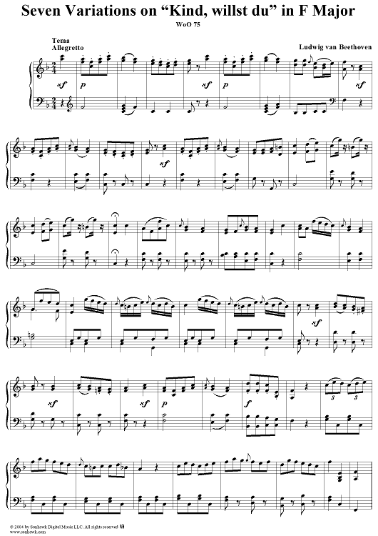 Seven Variations on 