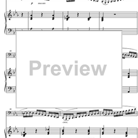 Minuet Eb Major KV452 - Score