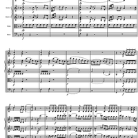Divertimento No.10 F Major KV247 - Score