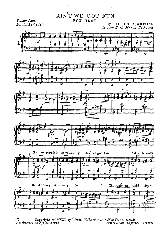 Mandolin & Guitar Collection No. 22 - Piano Accompaniment