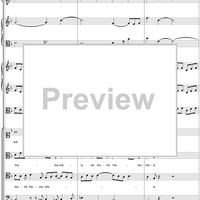 Chorus from Cantata No. 180:"Schmücke dich, o liebe Seele" - Full Score