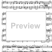 A Lovely, Delightful Summertime - Score