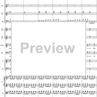 Seguito e Stretta dell' Introduzione: Mille grazie, No. 3 from "Il Barbiere di Siviglia" - Full Score