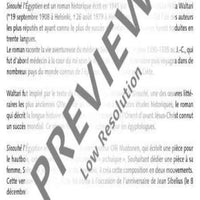 Sinuhe - Score and Parts