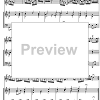 Allegro from Sonata C Major BWV 529