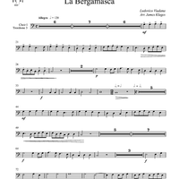 La Bergamasca - Choir 1, Trombone 3