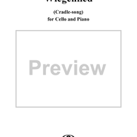 Wiegenlied (Cradle-song), Op. 2