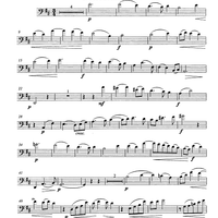 Quatre Morceaux d'Eglise - Double Bass