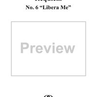 Requiem, Op. 48, No. 6: Libera Me
