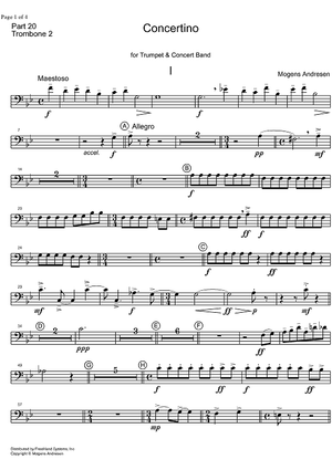 Concertino - Trombone 2
