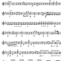 Piano Trio No. 2 Eb Major D929 - Violin