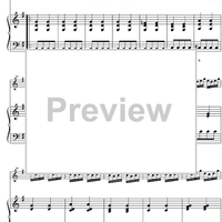 Sonata No. 3 G Major - Score