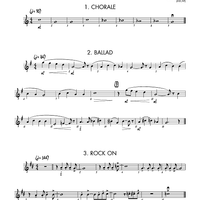 Warm-ups for Beginning Jazz Ensemble - Opt. Baritone Sax