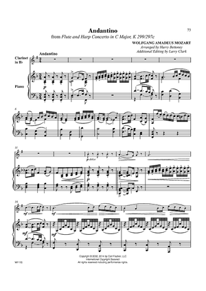 Andantino - from Flute and Harp Concerto in C Major, K 299?297c