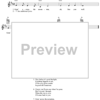 Goin' Across the Mountain