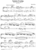 Lyric Pieces Book 10, Op. 71, No. 2: Summer Evening