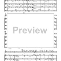 Le Tombeau de Couperin for Oboe and String Quartet - Score